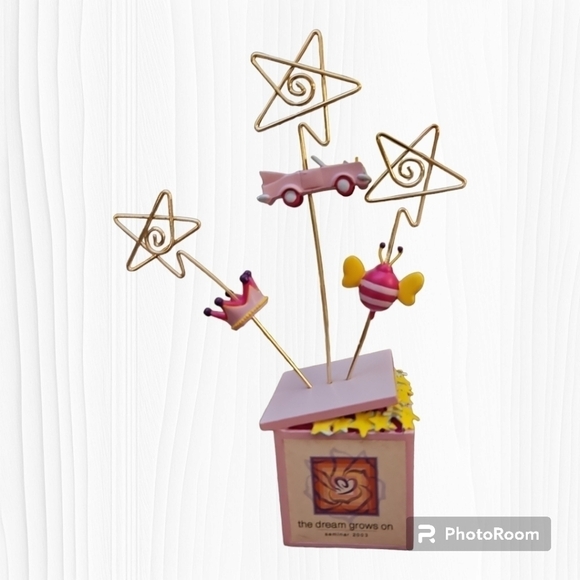 Mary Kay Office Desk Display Pictures Notes Memos Cards Holder Seminar 2003 - Picture 1 of 7